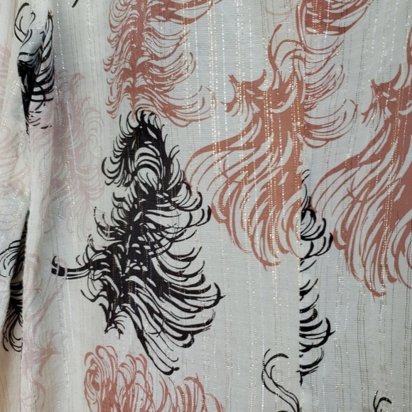 Trina Turk Button Down Shirt Top Blouse Small - Picture 8 of 8